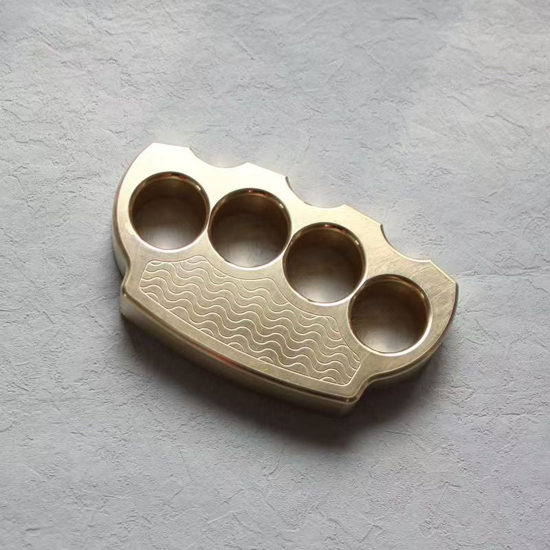 Classic Thickened Brass Knuckle Duster