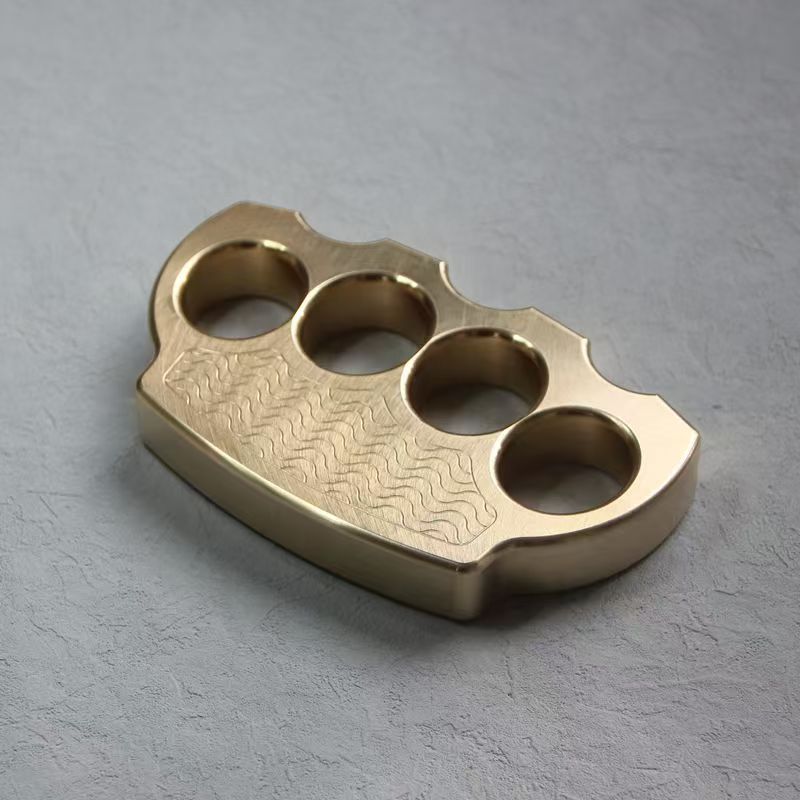 Classic Thickened Brass Knuckle Duster
