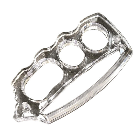 Clear Plastic Knuckle Duster
