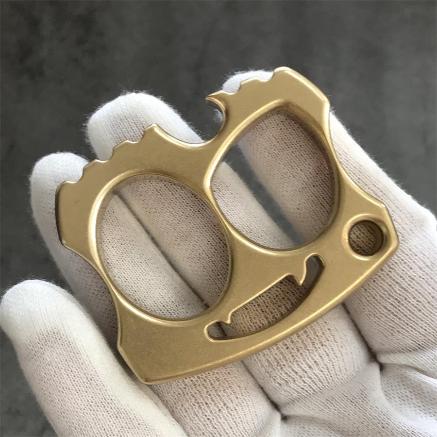 EDC Brass Knuckle Duster Bottle Opening