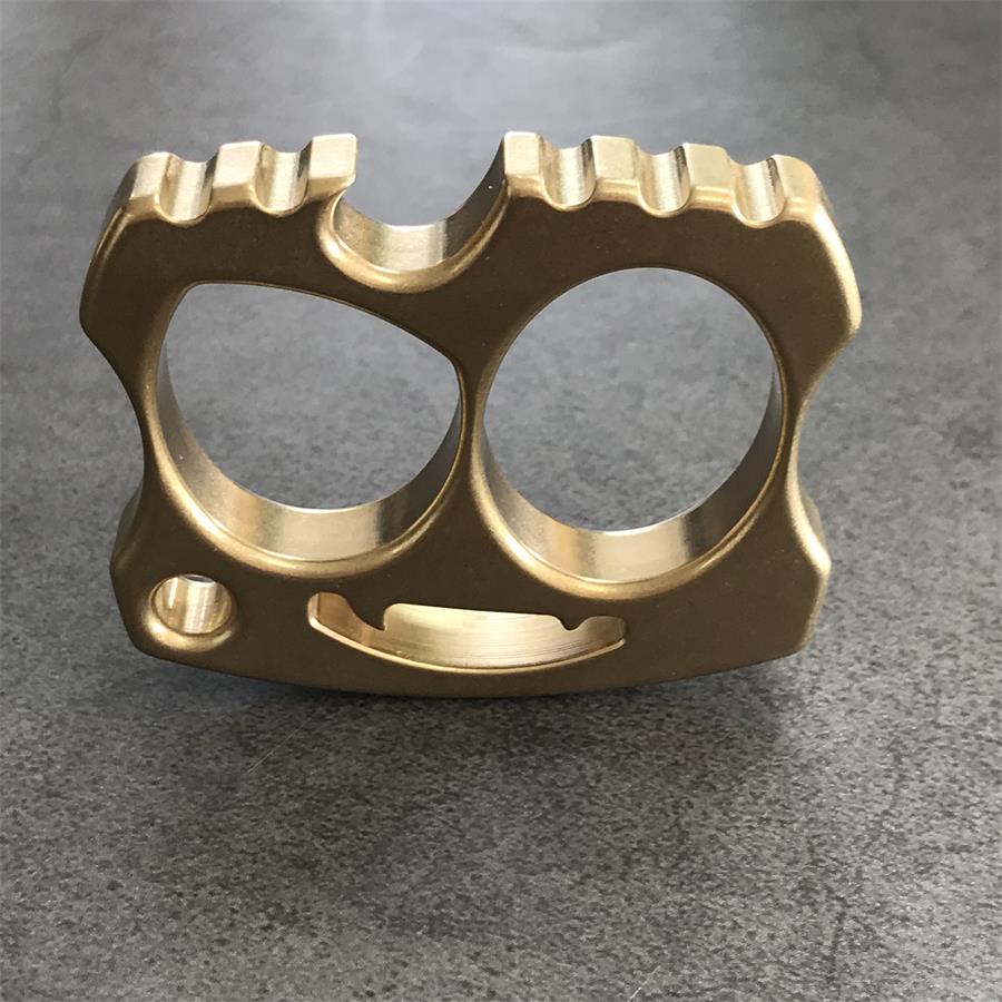 EDC Brass Knuckle Duster Bottle Opening