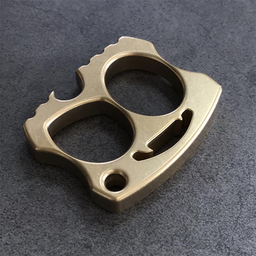 EDC Brass Knuckle Duster Bottle Opening