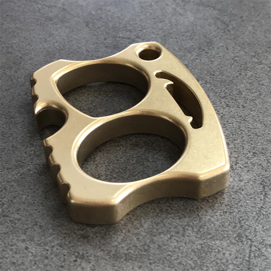 EDC Brass Knuckle Duster Bottle Opening