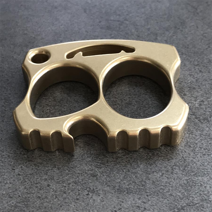 EDC Brass Knuckle Duster Bottle Opening