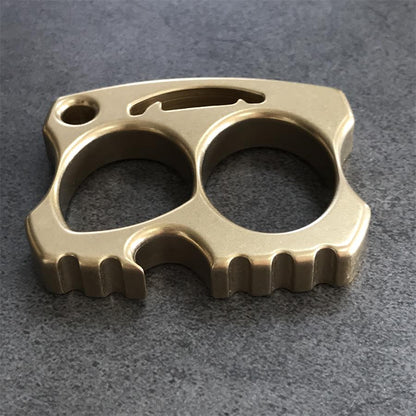EDC Brass Knuckle Duster Bottle Opening