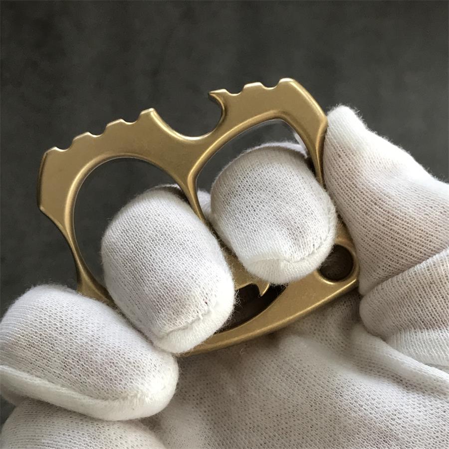 EDC Brass Knuckle Duster Bottle Opening
