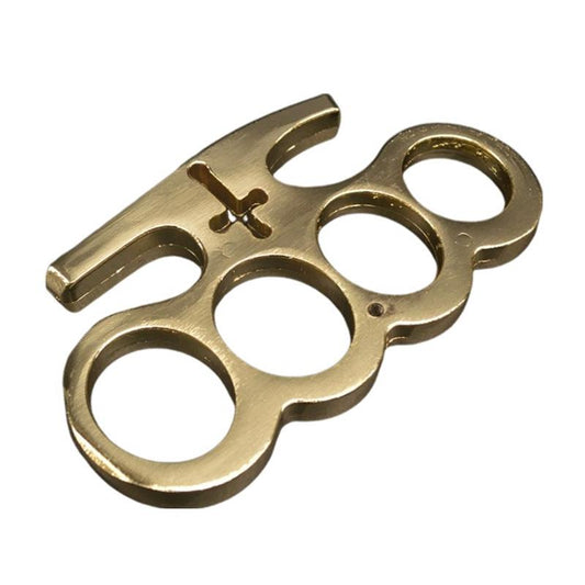 Thickened Cross Brass Knuckle Duster