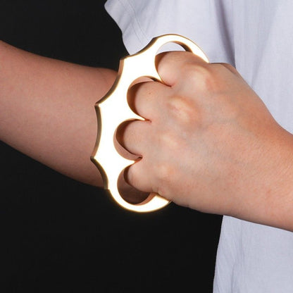 Thickened Brass Knuckle Duster Self-defense EDC Tool