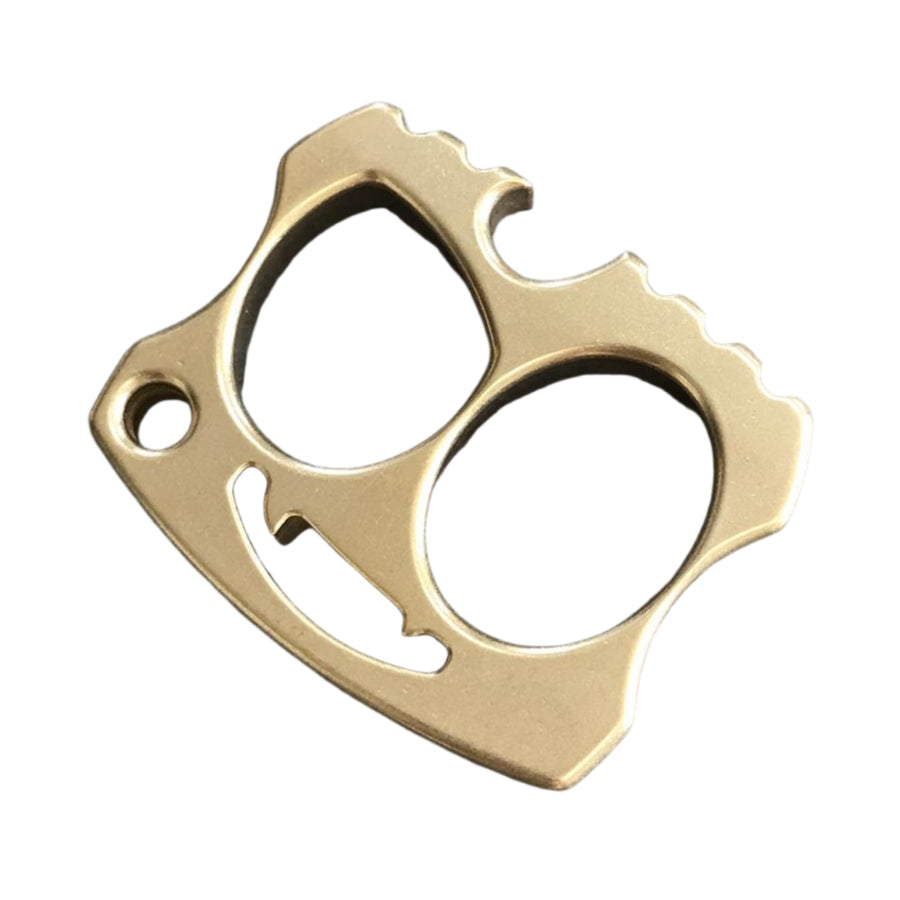 EDC Brass Knuckle Duster Bottle Opening