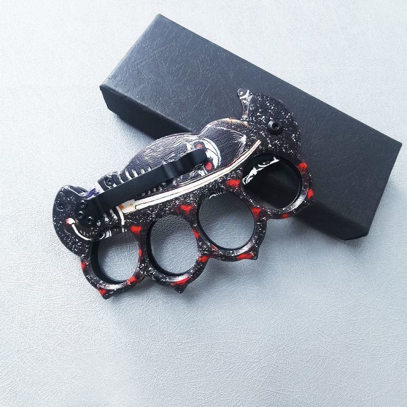 Coltello a nocche pieghevole Coltelli tascabili modello 3D
