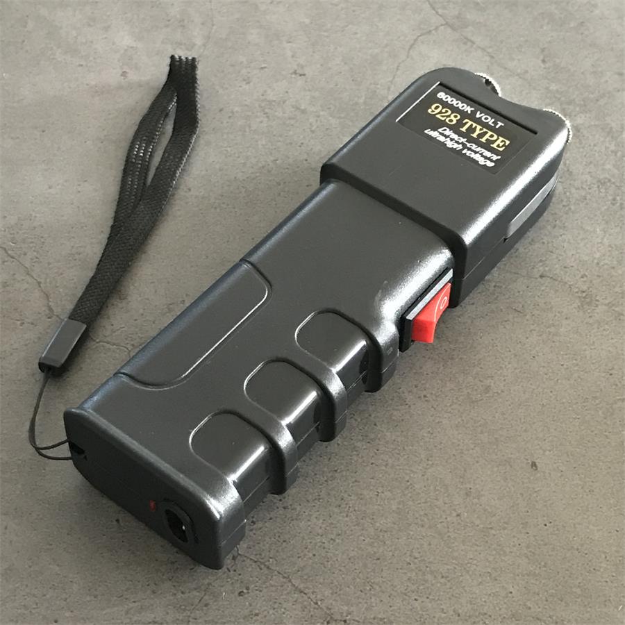 Bastone elettrico per difesa con pistola stordente ad alta potenza 928