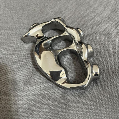 Personalized Right Hand Solid Steel Knuckle Duster