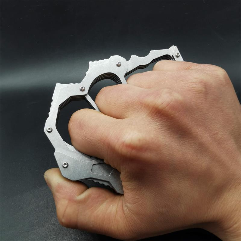 Three Finger Laminated Steel Knuckle Duster