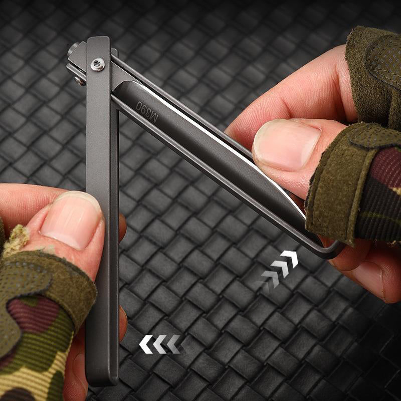 Outdoor Pocket Folding Knife Window Breaking EDC Tool