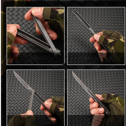 Strumento EDC per rompere la finestra del coltello pieghevole tascabile per esterni
