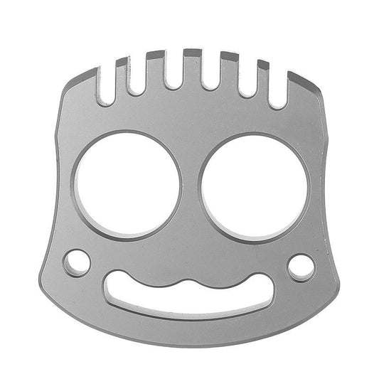 Multifunctional Smile Steel Knuckle Duster Outdoor EDC Tool