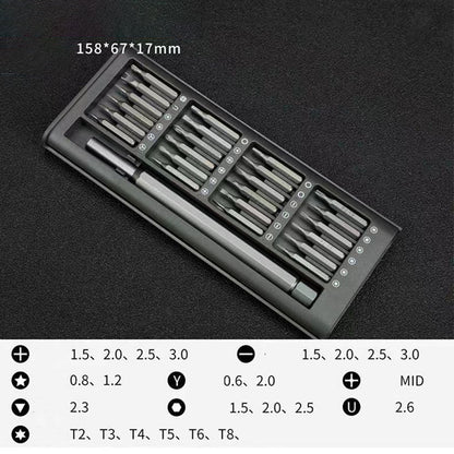 24 Kinds Precision Screwdriver Suit Disassembly Tool