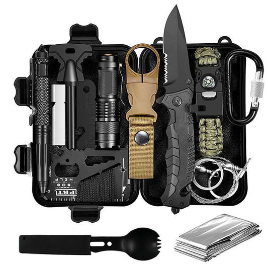 Multi-Purpose Toolbox Tactical First Aid Weapon