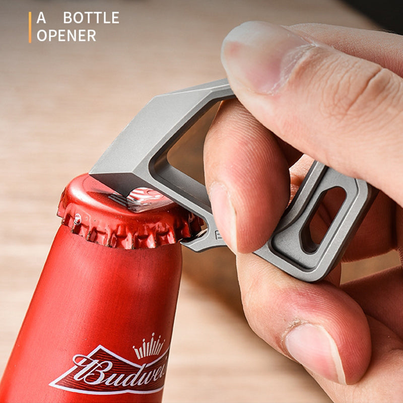 Multifunctional Bottle Opener Titanium Knuckle Duster