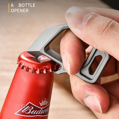 Multifunctional Bottle Opener Titanium Knuckle Duster