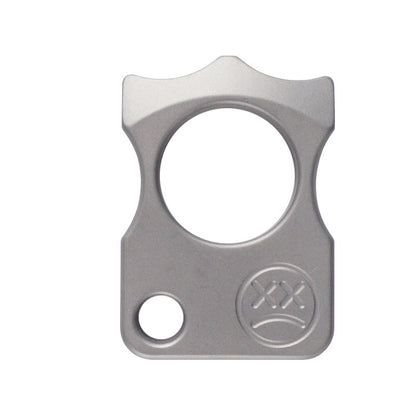 Single Hole Titanium Self-Defense Knuckle Duster