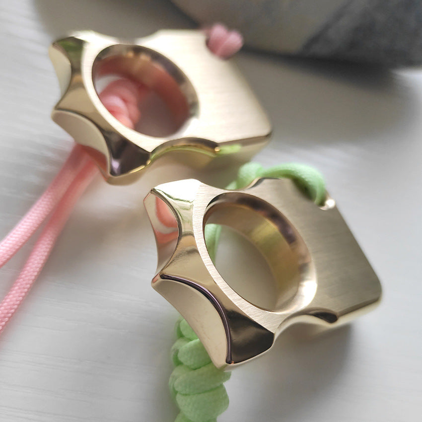 Single-Ring Brass Knuckle in Various Styles