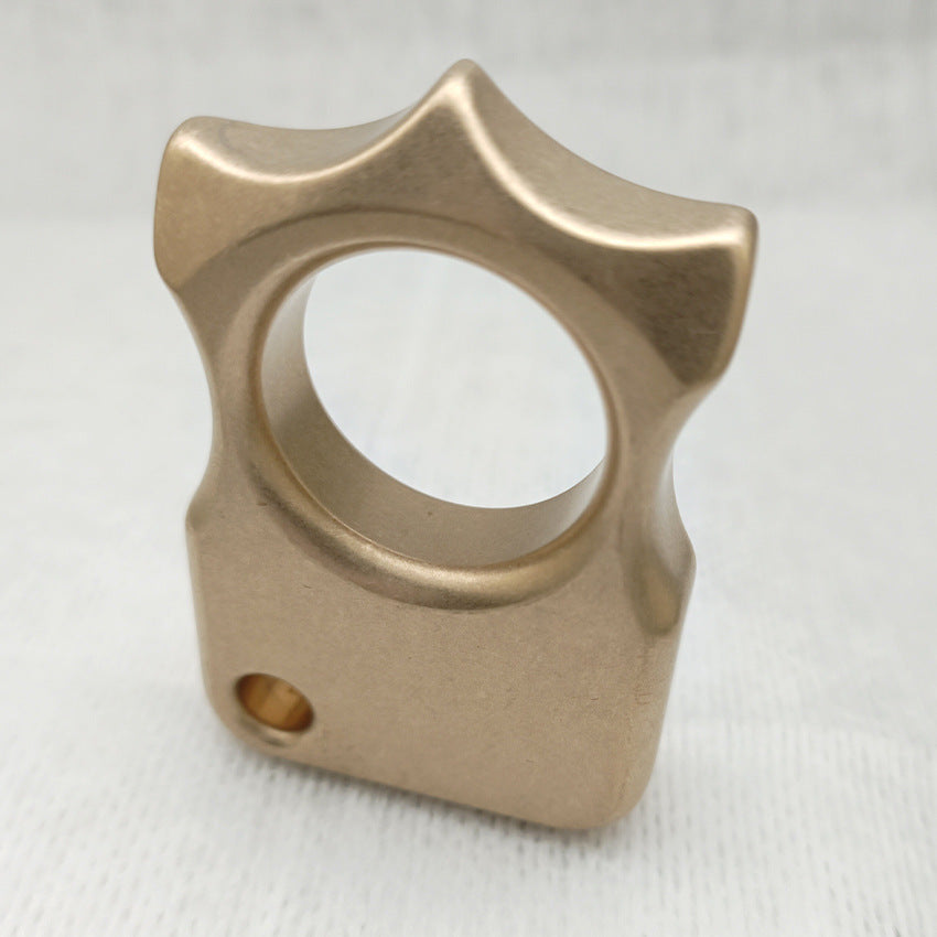 Single-Ring Brass Knuckle in Various Styles