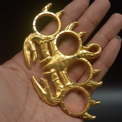 Small Scorpion Knuckle Dusters Defense Decoration