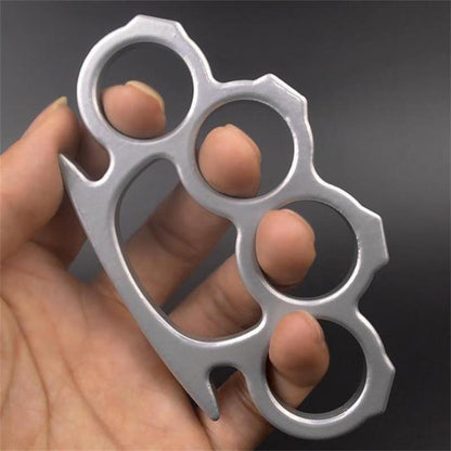 Solid Classic Brass Knuckle Dusters Broken Windows EDC Tool