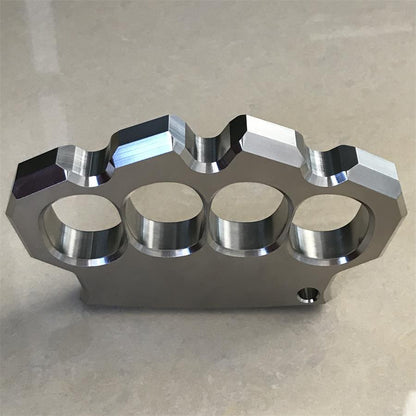 Thickened Solid Steel Knuckle Duster Finger Buckle