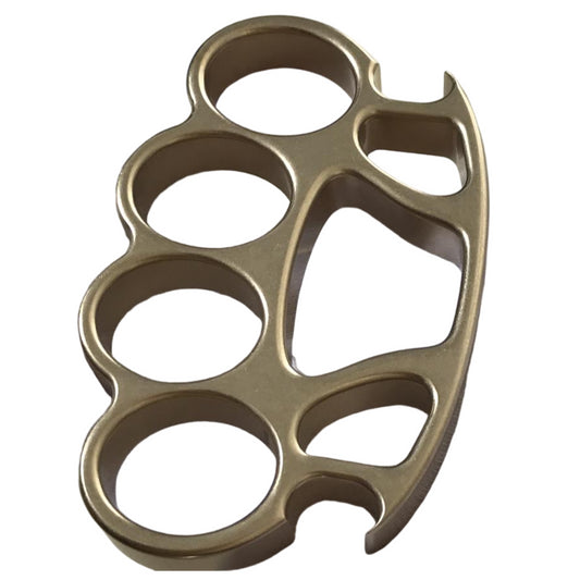 Brass Knuckle Duster Bottle Opener