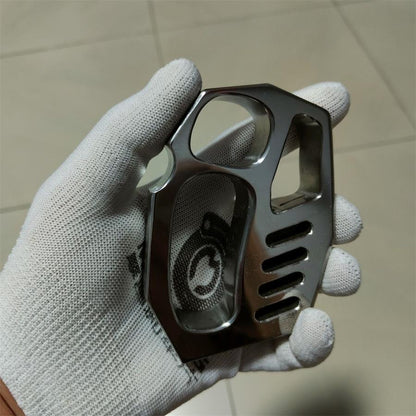 Titanium Knuckle Duster with Enhanced Window Breaker