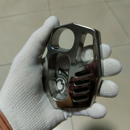 Titanium Knuckle Duster with Enhanced Window Breaker