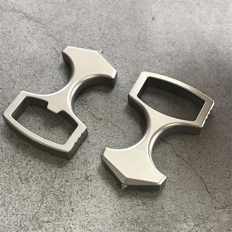 Titanium Key Pendant EDC Bottle Opener and Window Breaker