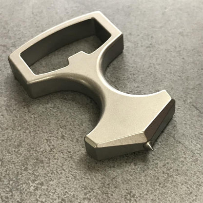 Titanium Key Pendant EDC Bottle Opener and Window Breaker