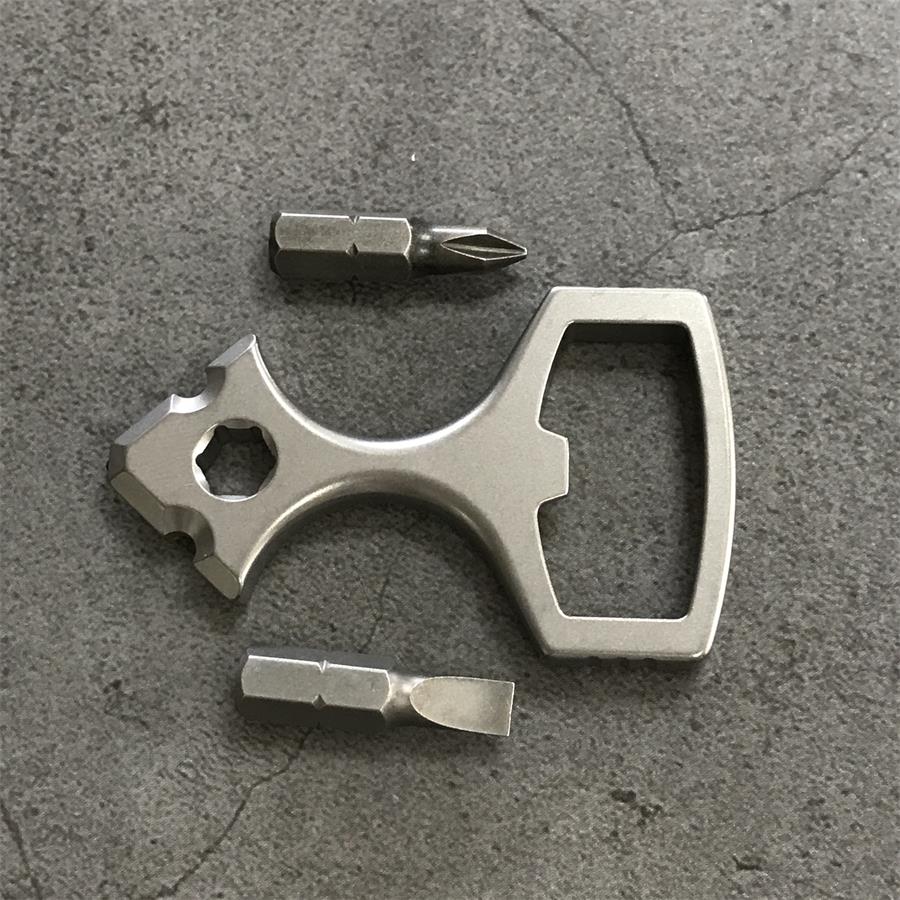 Multi-Function Titanium EDC Portable Bottle Opener