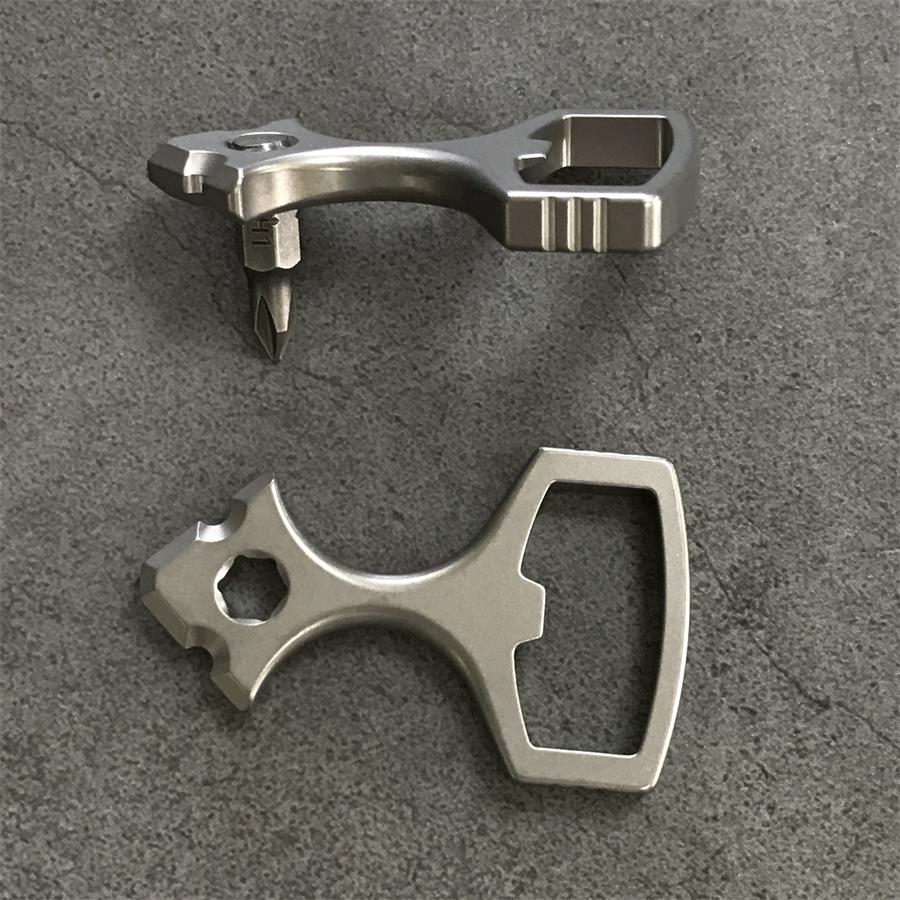 Multi-Function Titanium EDC Portable Bottle Opener