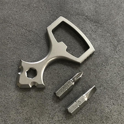 Multi-Function Titanium EDC Portable Bottle Opener