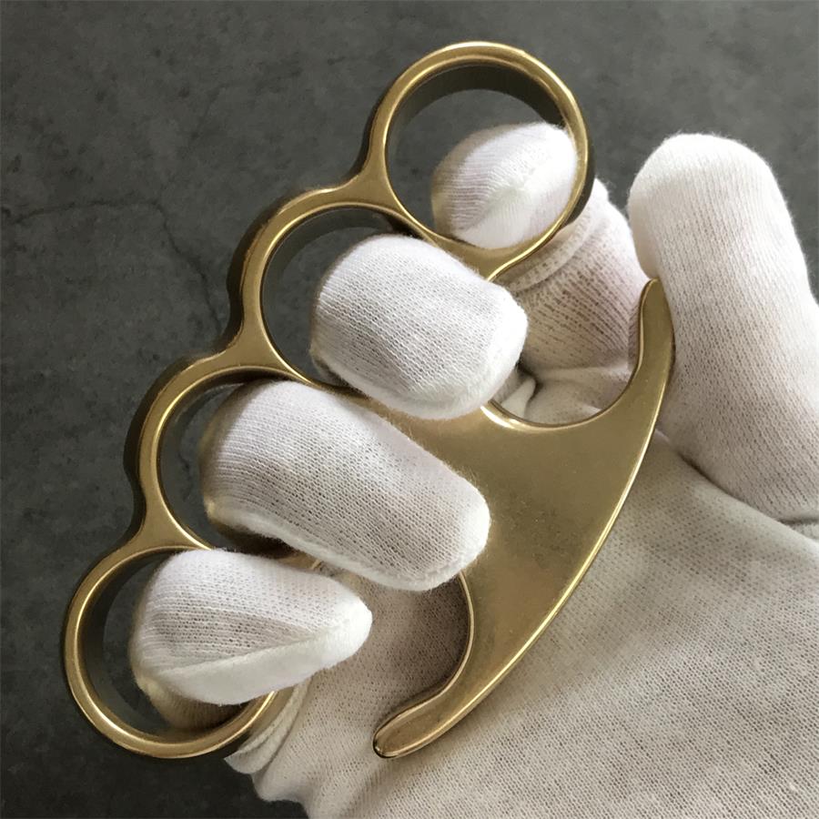 Vintage Classic Stonewashed Brass Knuckle Duster