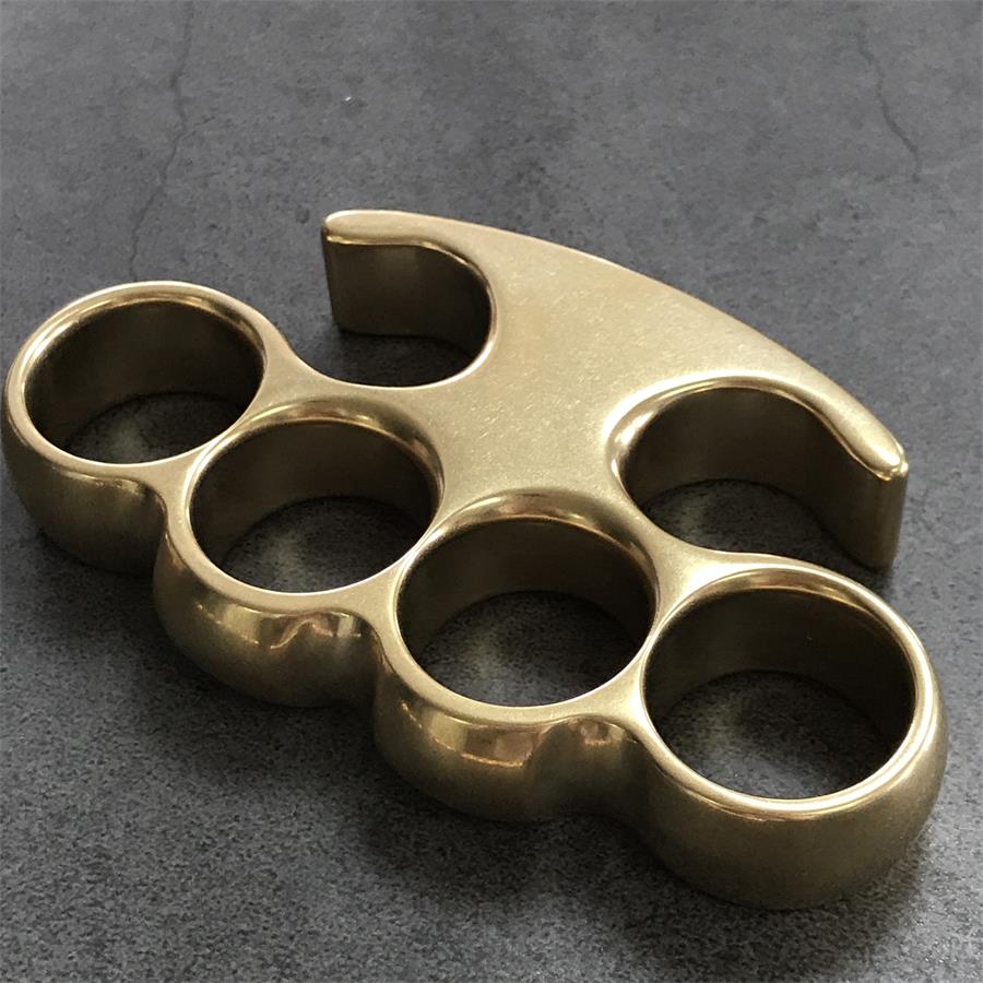 Vintage Classic Stonewashed Brass Knuckle Duster