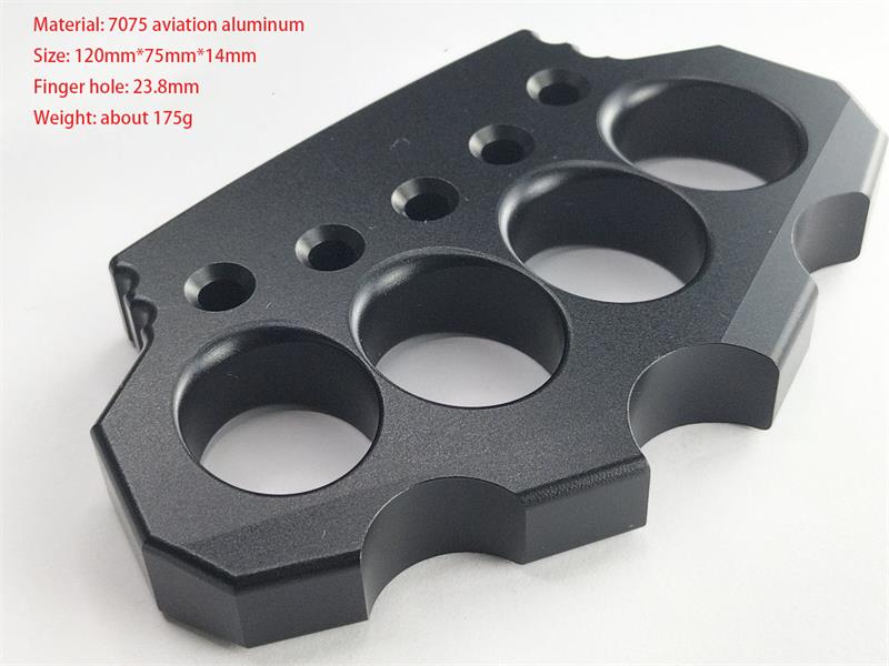 Thickened Aviation Aluminum Knuckle Duster