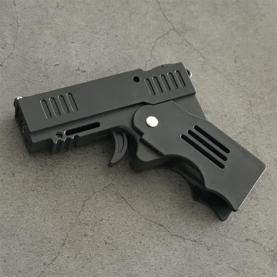 Portable Folding Stun Gun Personal Protection EDC Gear