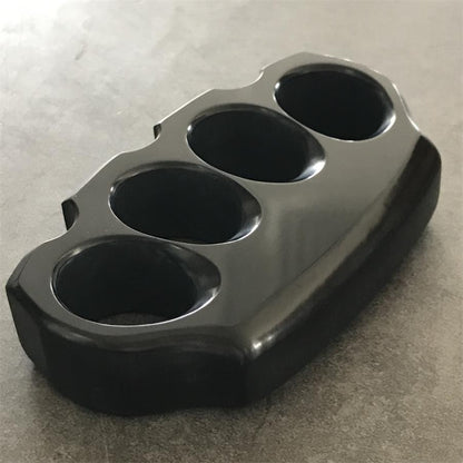 Heavy-Duty Bakelite Protective Knuckle Duster Tool for Window Breaking
