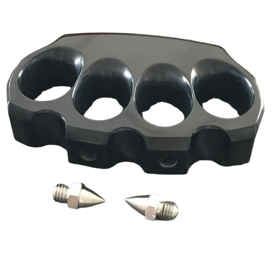 Heavy-Duty Bakelite Protective Knuckle Duster Tool for Window Breaking