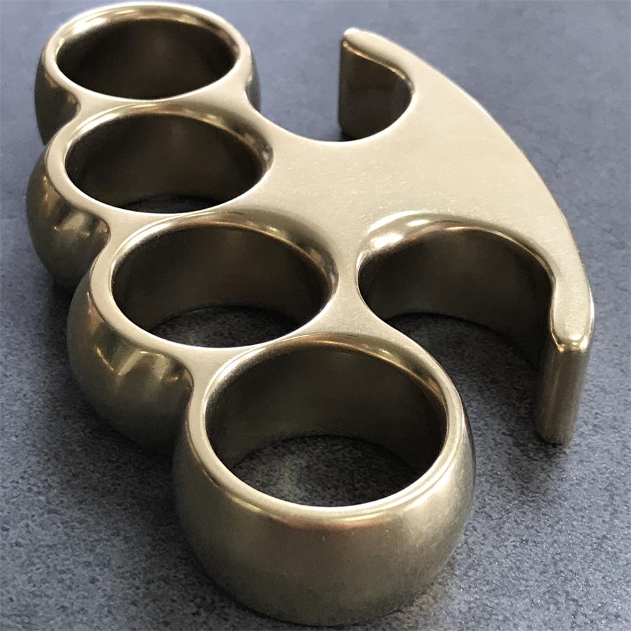 Vintage Classic Stonewashed Brass Knuckle Duster