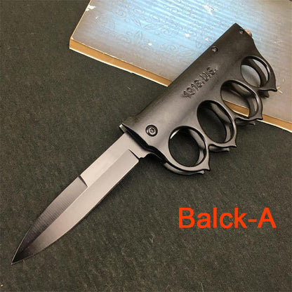 Knuckle Knife Folding Aluminum Handle