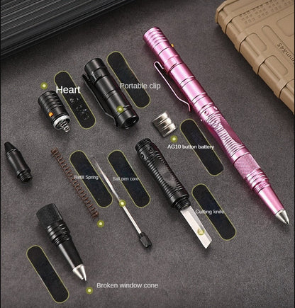 Multi-purpose Tactical Pen Self-Defense Survival
