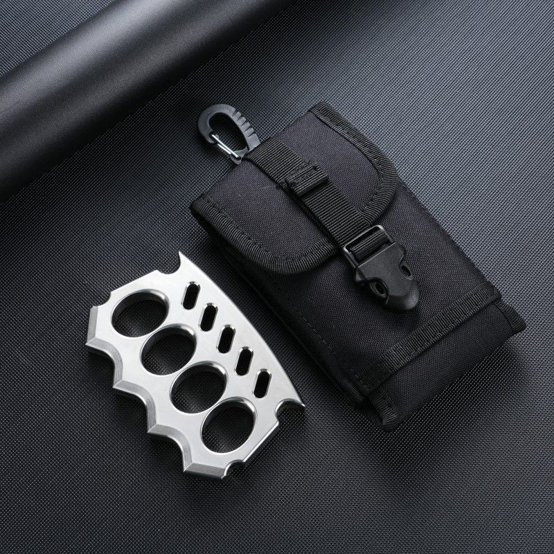 Solid Steel Knuckle Duster Defense Boxing Gear