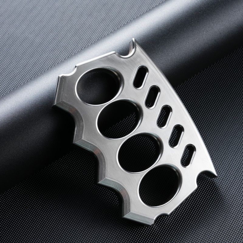 Solid Steel Knuckle Duster Defense Boxing Gear