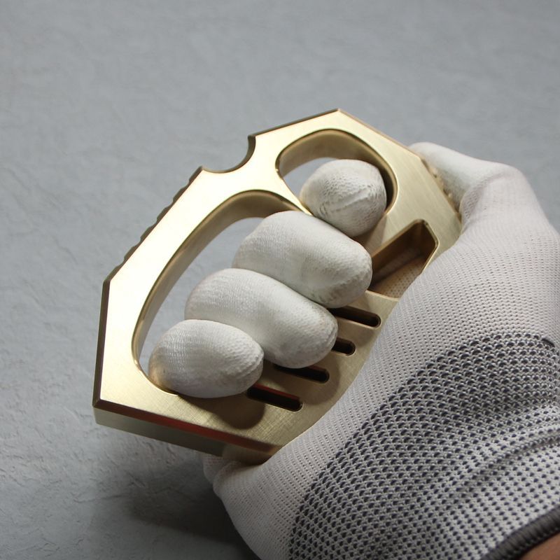 Two Finger Solid Brass Knuckle Duster